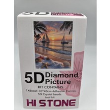 Duck Hoby 30X40 Boncuklu Taşlı Mozaik Elmas Goblen Pano Tablo Resim Puzzle Dıamond Paıntıng Hı Stone