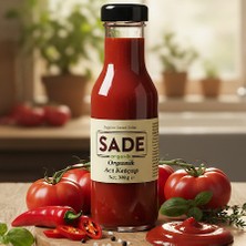 Sade Organik Ketçap (Acı) 280 gr