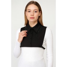 Mirach Deluxe Gece Yarısı Işıltısı Yaka Kazak Içi Gömlek Yakası Poplin Özel Premium Seri Limited Edition