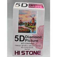 Duck Hoby 30X40 Boncuklu Taşlı Mozaik Elmas Goblen Pano Tablo Resim Puzzle Dıamond Paıntıng Hı Stone