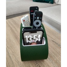 Antilop 3D Baskı Çoklu Kumanda ve Telefon Standı | Tv Kumandası Organizeri | Masa & Sehpa Üstü Düzenleyici | Minimal Tasarım