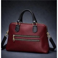 Luxon Collection Şık Tasarım Kırmızı Renk Kadın El Çanta
