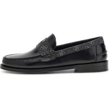 Guess Rossio Erkek Siyah Casual Ayakkabı Düz Tabanlı Şık Tasarım FMPROSFAL14-BLACK