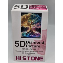 Duck Hoby 30X40 Boncuklu Taşlı Mozaik Elmas Goblen Pano Tablo Resim Puzzle Dıamond Paıntıng Hı Stone