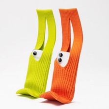 Alkılıç iPhone Uyumlu Taşıma Askısı Örgülü Taşıma Cebi Pocket Tüm Telefonlara Uyumludur