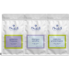 Fikaldi Coffee Orta Amerika Paketi Çekirdek Kahve 3*250G