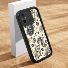 HONTINGA Xiaomi Redmi 12C ile Uyumlu Kılıfı Düşüme Önleyici Basitlik Anti Düşme Kamera Korumali Klasik Desenler Siyah Desen Yumuşak Silikon Telefon Kılıfı Kadın ve Erkek Için Uygundur K2-0214