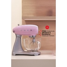Smeg 50's Style Retro Pembe Stand Mikser Smf02pkeu