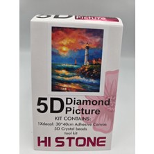 Duck Hoby 30X40 Boncuklu Taşlı Mozaik Elmas Goblen Pano Tablo Resim Puzzle Dıamond Paıntıng Hı Stone