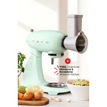 Smeg 50's Style Retro 4.8lt Pastel Green Full Body Stand Mikser SMF03PGEU