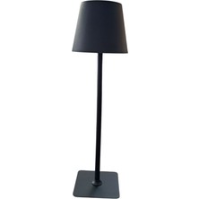 Helios Opto Helios HS8132 Şarj Edilebilir Siyah Kasa LED Masa Lambası – 3 Renk, Dimlenebilir, Type-C Siyah Kasa