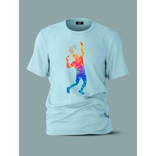 FNBX Renkli Federer  T-Shirt