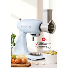 Smeg 50's Style Retro Pastel Mavi 4.8 Litre Stand Mikser SMF03PBEU