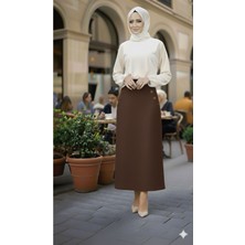 Eceylül Moda Cepli (Dügme Detaylı 93-94CM) Kalem Etek(Kısa Süreliğine Lansman Fiyatı)