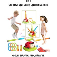 Aimod Funny 3 In 1  Çok Işlevli Uğur Böceği Egzersiz Makinesi (Müzikli, Kumandalı Oyuncak)