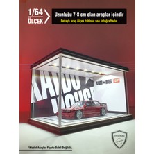 Kaido House Diecast LED Işıklı Akrilik Korumalı Stand/diorama 1:64 Ölçek
