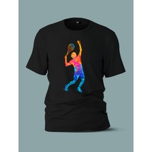FNBX Renkli Federer  T-Shirt