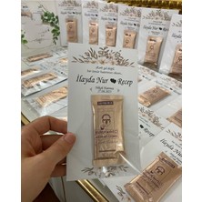 Siyah Lale Nikah Şekeri Kahve Kartı Nikah, Söz, Nişan Hediyelik - 25 Adet