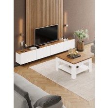 Kuzey Life Linaset Duvara Asılı Tv Ünitesi ve Orta Sehpa