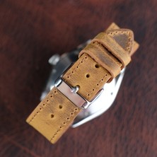 Yaydan Deri Aksesuar Elit Seri Cat Taba Deri Kordon