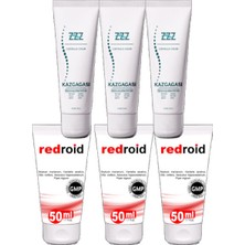 ZZZ Kaz Gagası Kremi 3 Adet 100 ml Corydalis Cream + 3 Adet Redroid 50 ml Analbakım Kremi