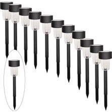 Esranın Dünyası 10'lu Günes Enerjili LED Bahçe Yolu Lambasi- Solar Aydinlatma IP44 Su Geçirmez Isik Setil Rsyeni