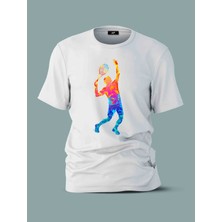 FNBX Renkli Federer  T-Shirt
