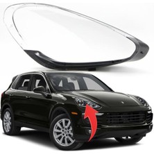Waslls Porsche Cayen  2015-2018 Model Far Camı Sağ