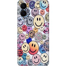 Senada Samsung Galaxy S25 Edge Kılıf Desenli Baskılı Tpu Rubber Kapak Emojix