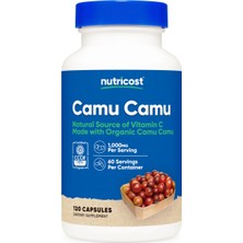 Nutricost Camu Camu 1,000 Mg 120 Capsules  / Doğal C Deposu
