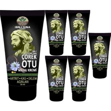 Ibn-I Sina Çörek Otu Kremi 6 Adet 50 ml / Masaj Kremi