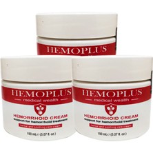Hemoplus Büyük Boy 150 ml Analbakım Krem 3 Adet