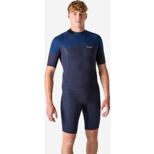 Decathlon Erkek Neopren Shorty - Mavi - 500