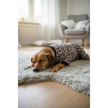 Miniş Pink Leopard Küçük Irk Köpek Tulumu