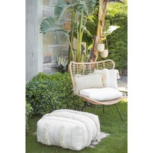 Bohemart Morocco Puf Elişi Punch Keten