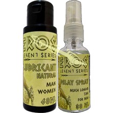 Eros Legent Lubricant Gel Kolay Kayganlık Jeli 60 ml + Erkeklere Geciktiricisprey 30 ml