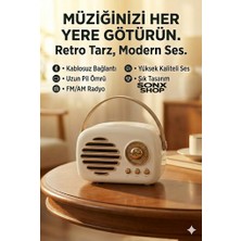 İlk El Grup Nostaljik Retro Bluetooth Hoparlör