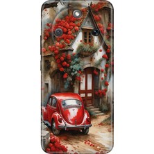 Senada Honor Magic 8 Lite Kılıf Desenli Baskılı Tpu Rubber Kapak Aşk Yuvası