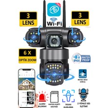 Blackbird Game Center Okam-6030 9 Mp 3 Kameralı Dual Lens Wifi Ptz Kamera