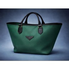 Luxon Collection Yeşil Renk Şık Tasarım Kadın El Çanta