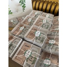 Siyah Lale Nikah Şekeri Kahve ve Açacak Magnet Set Nikah, Söz, Nişan Hediyelik - 50 Adet