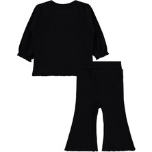 Civil Baby Papatya Nakışlı 6-18 Ay Takım - Siyah 18-24 Ay