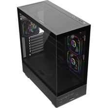 Fazeon F17 850W 80+ Bronze Argb 3X120MM Fanlı Atx Siyah Gamıng Kasa