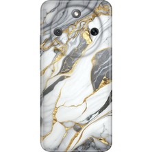 Senada Honor Magic 8 Lite Kılıf Desenli Baskılı Tpu Rubber Kapak Arsos Mermer