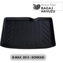 Elorcar Ford B-Max 2013 - Sonrası 3D Bagaj Havuzu