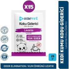 Onevet Kedi Kumu Koku Giderici 15X25 gr Lavantalı