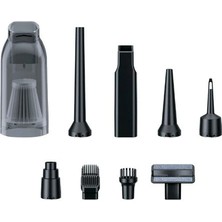 Auhma Ahv-19 Kablosuz Araç Içi Süpürge 17000PA Güçlü Vakum 100W Fırçasız Motor Üfleme Vakum Özellikli Yeşil