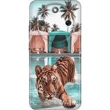 Senada Honor Magic 8 Lite Kılıf Desenli Baskılı Tpu Rubber Kapak Hangover.
