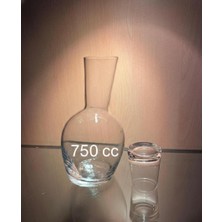 Paşabahçe Karaf Sürahi Egik Formlu Bardak Kapaklı