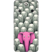 Senada Honor Magic 8 Lite Kılıf Desenli Baskılı Tpu Rubber Kapak Elephant